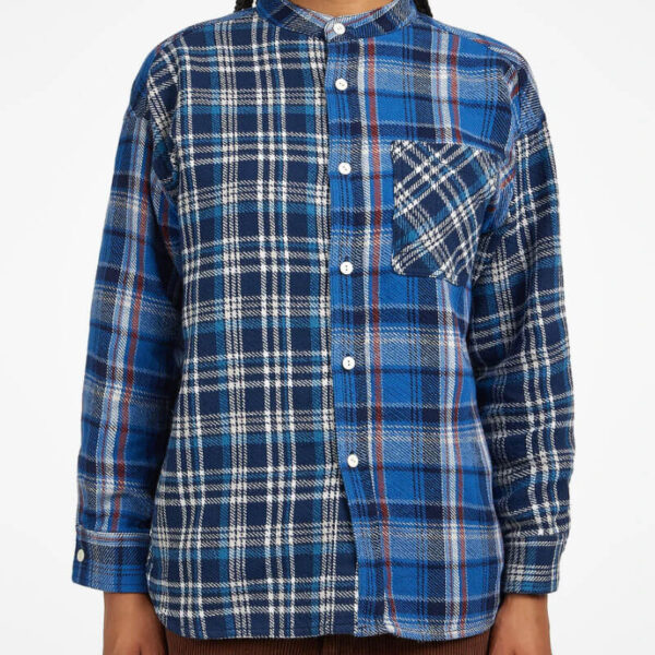 BEAMS BOY BOY WorkChk Shirt - Blue