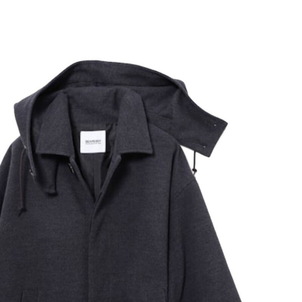 BEAMS BOY PeMel Dtch/H Coat - Charcoal