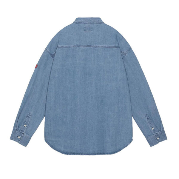 CAV EMPT Bleached Denim Big Shirt