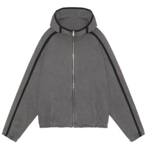 CAV EMPT Overdye Taped Light Zip Hoodie