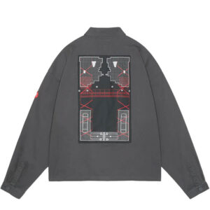 CAV EMPT Patched Zip Short Shirt Jacket