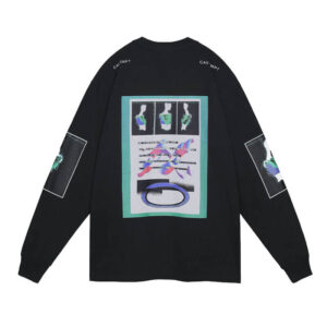 CAV EMPT Torshin_SEQ Long Sleeve T - Black