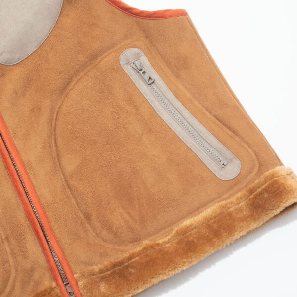 F/CE. Ecopel Sheepskin Vest - Beige