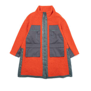 F/CE. Napping Wool Stand Jacket - Orange