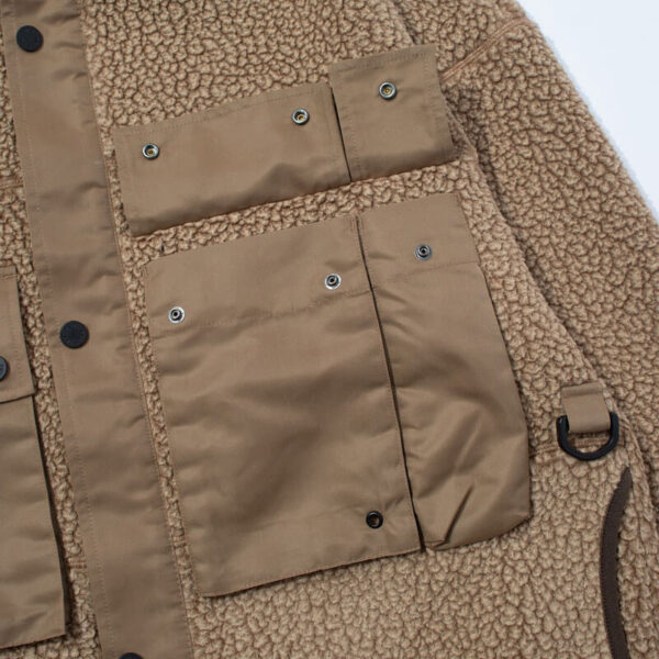 F/CE. Polartec Boa Jacket - Brown