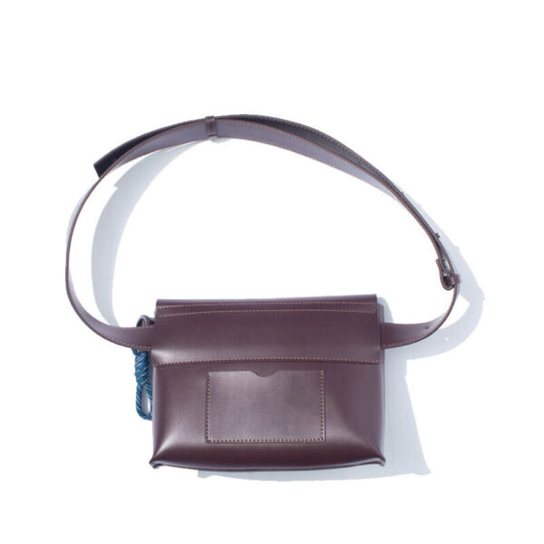 F/CE. Tech Leather Belt Pouch - Wine