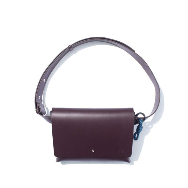 F/CE. Tech Leather Belt Pouch - Wine