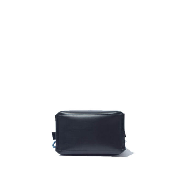 F/CE. Tech Leather Diagonal Cut Bag - Black