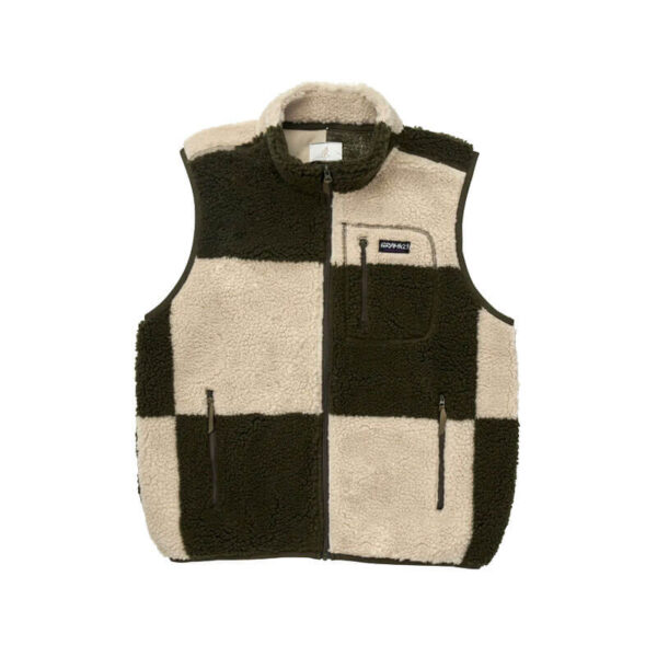 GRAMICCI Checkered Sherpa Vest