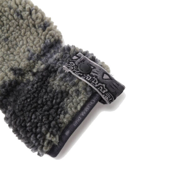 GRAMICCI x AND WANDER JQ Tape Fleece Gloves - Camo