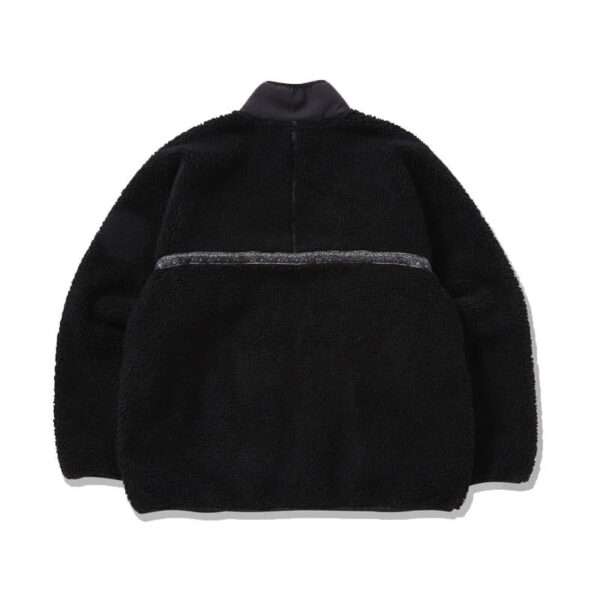 GRAMICCI x AND WANDER JQ Tape Fleece Jacket - Black