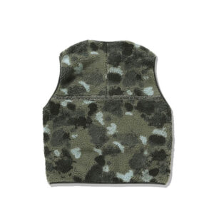 GRAMICCI x AND WANDER JQ Tape Fleece Vest - Camo