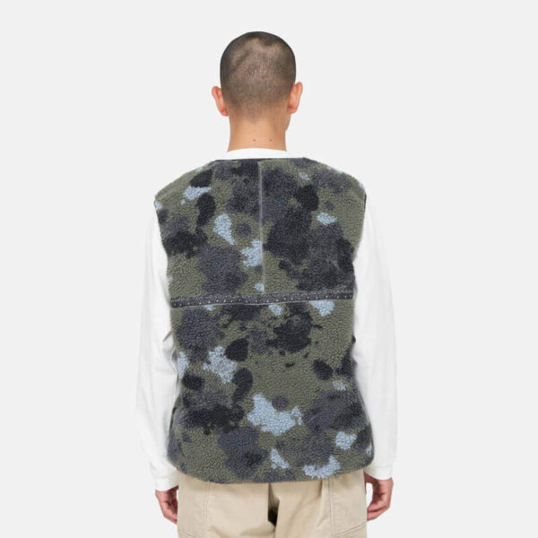 GRAMICCI x AND WANDER JQ Tape Fleece Vest - Camo