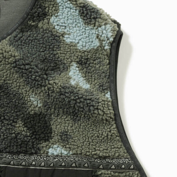 GRAMICCI x AND WANDER JQ Tape Fleece Vest - Camo