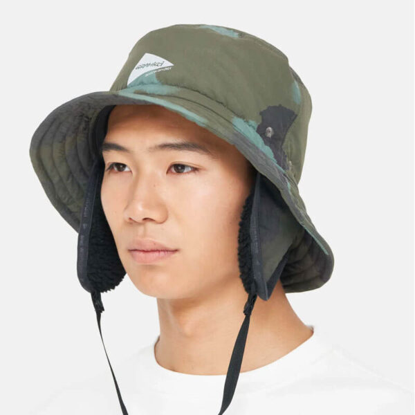 GRAMICCI x AND WANDER Padded Hat - Camo