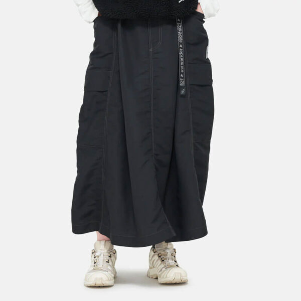 GRAMICCI x AND WANDER Ripstop Voyager Skirt - Black