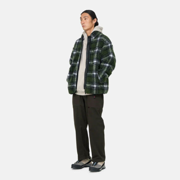 GRAMICCI Shadow Plaid Sherpa Jacket