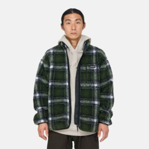 GRAMICCI Shadow Plaid Sherpa Jacket