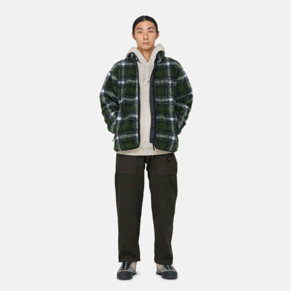 GRAMICCI Shadow Plaid Sherpa Jacket