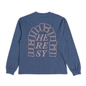 HERESY Arch LS Tee - Navy