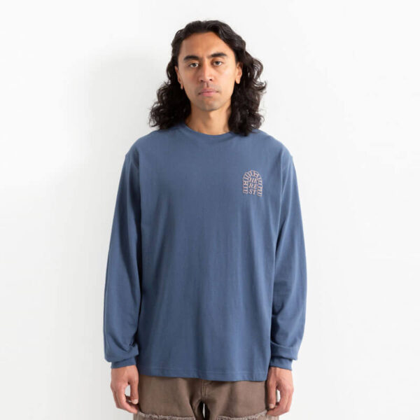 HERESY Arch LS Tee - Navy