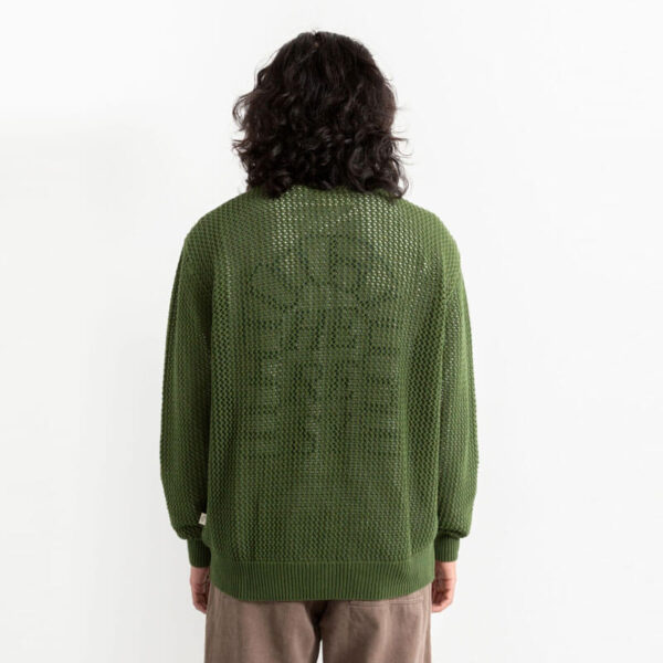 HERESY Braid Cardigan - Green