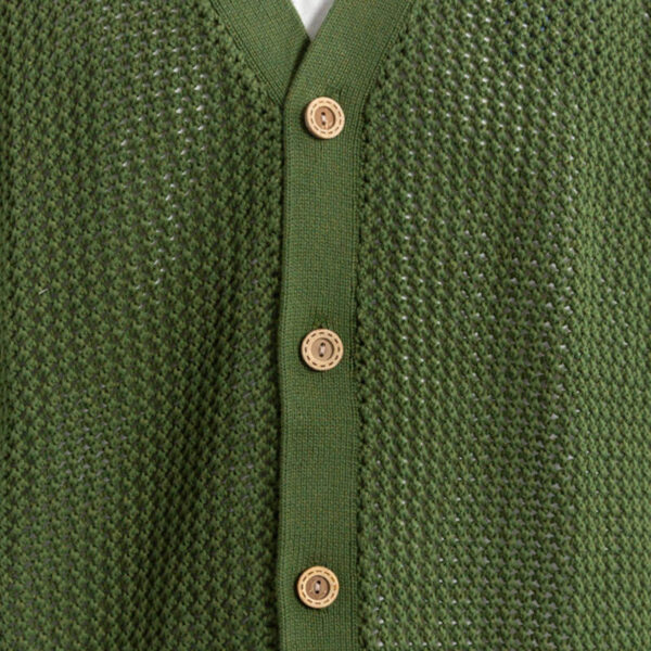 HERESY Braid Cardigan - Green