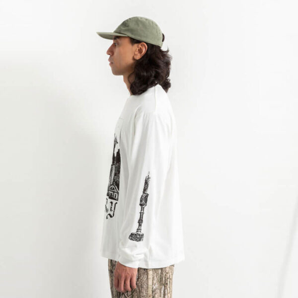 HERESY Moss & Iron LS Tee - Ecru