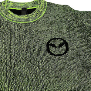 NO PROBLEMO Glitch Alien-O Crewneck Knit