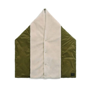 TAION Military Reversible Stole - Multi x Cream