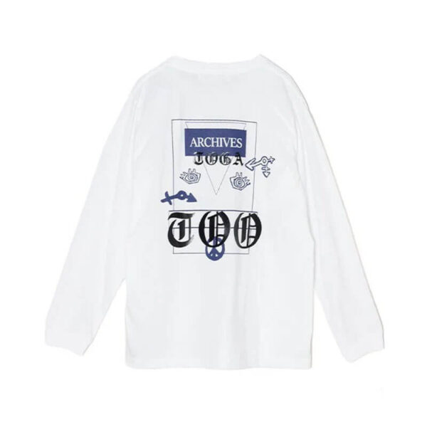 TOGA ARCHIVES Print LS Tee - White