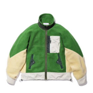 TOGA ARCHIVES Wool Jersey Blouson - Light Green