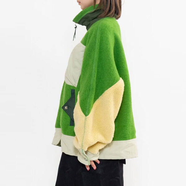 TOGA ARCHIVES Wool Jersey Blouson - Light Green