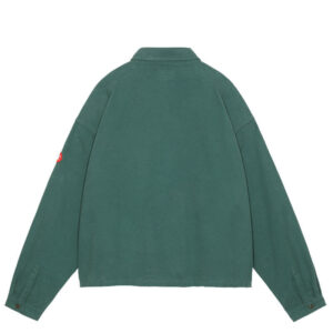 CAV EMPT Flannel Short Shirt Jacket - Green