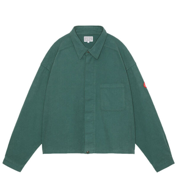 CAV EMPT Flannel Short Shirt Jacket - Green