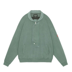 CAV EMPT Overdye Collared Half Zip - Green