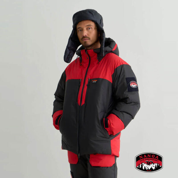 NANGA 30th Anniversary Aurora Tex Combi Down Jacket - Red / Black