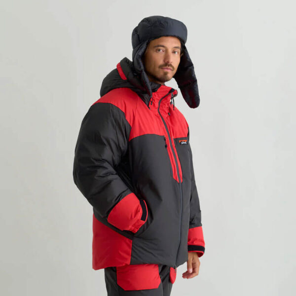 NANGA 30th Anniversary Aurora Tex Combi Down Jacket - Red / Black