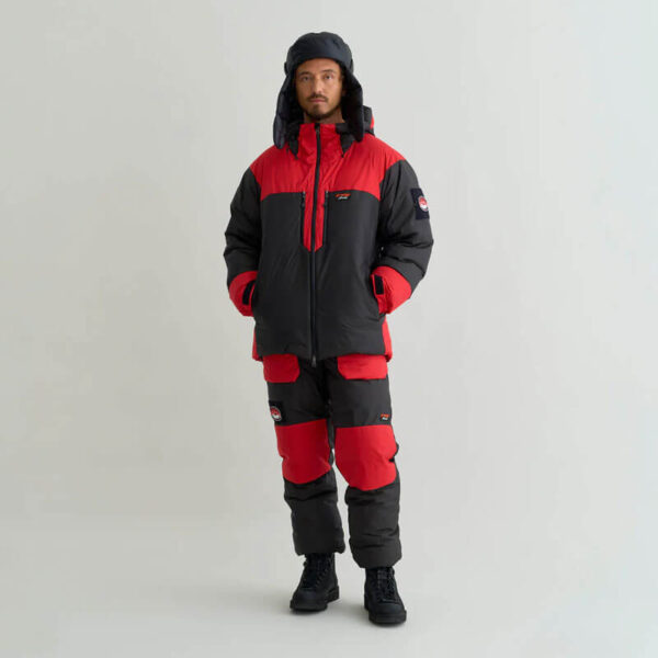 NANGA 30th Anniversary Aurora Tex Combi Down Jacket - Red / Black