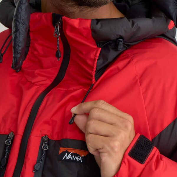 NANGA 30th Anniversary Aurora Tex Combi Down Jacket - Red / Black