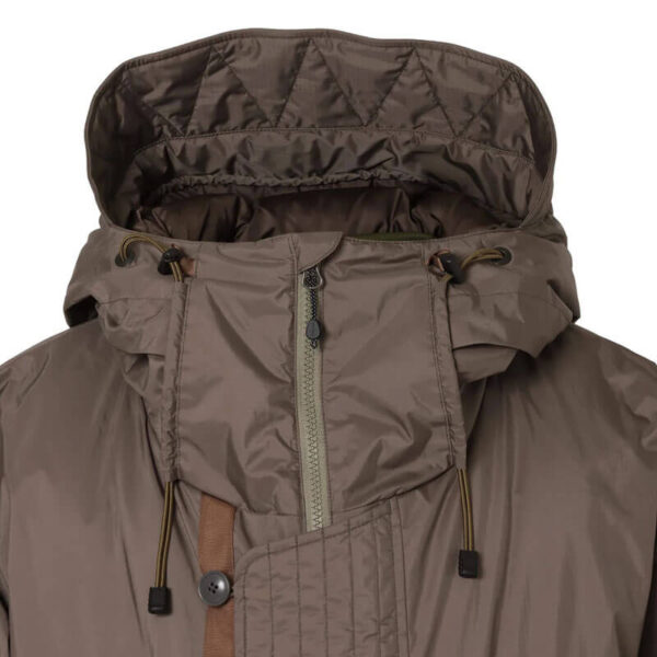 NANGA Aurora Tex Down Field Half Coat - Mid Grey