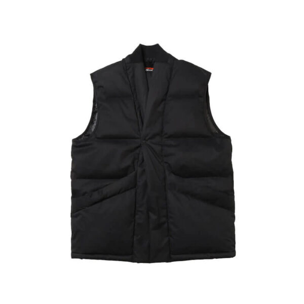 NANGA Cotton Peach Down Hanten Vest - Black