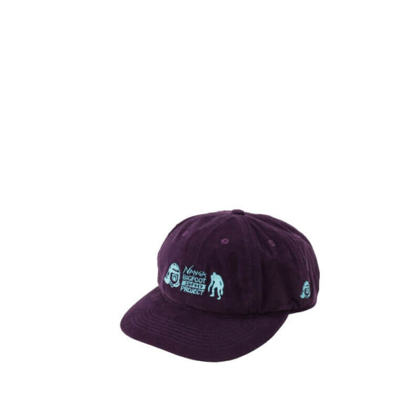 NANGA TACOMA FUJI RECORDS Bigfoot Survey Project Corduroy Cap - Purple