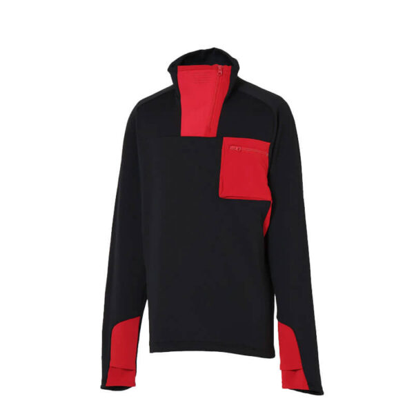 NANGA Polartec PowerGrid Level3 Jacket - Black / Red