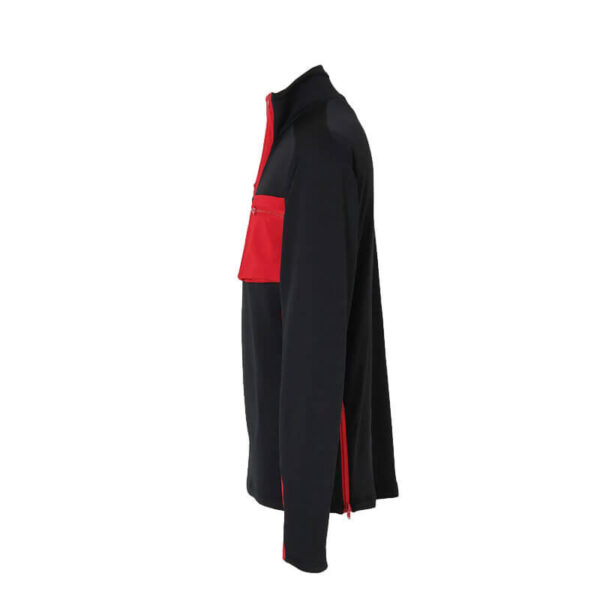 NANGA Polartec PowerGrid Level3 Jacket - Black / Red