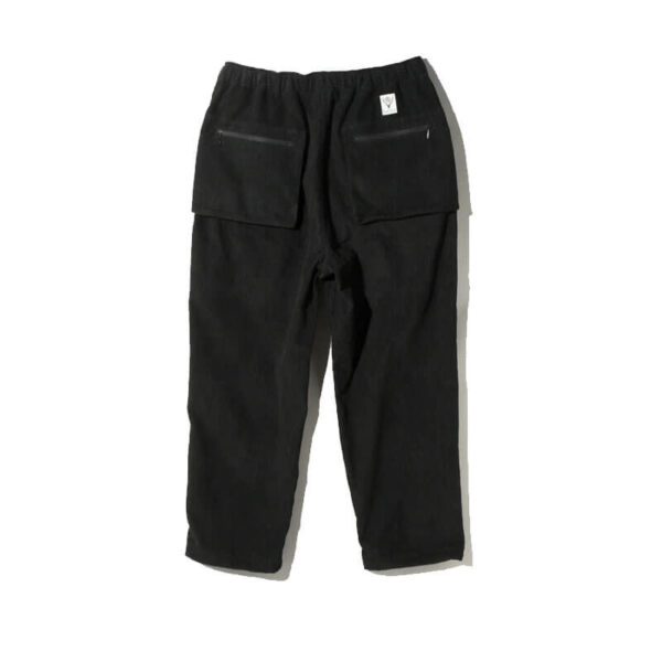 SOUTH2 WEST8 Belted Logger Pant - Black Corduroy