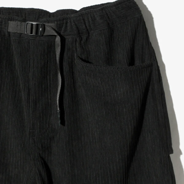 SOUTH2 WEST8 Belted Logger Pant - Black Corduroy