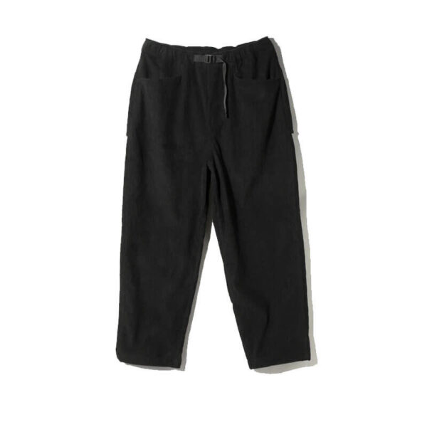 SOUTH2 WEST8 Belted Logger Pant - Black Corduroy