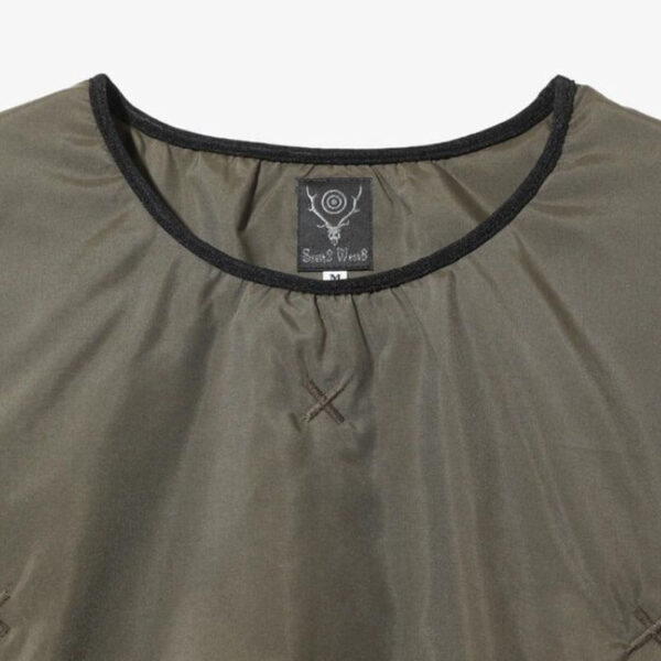 SOUTH2 WEST8 Filling Crew Neck Shirt - Olive