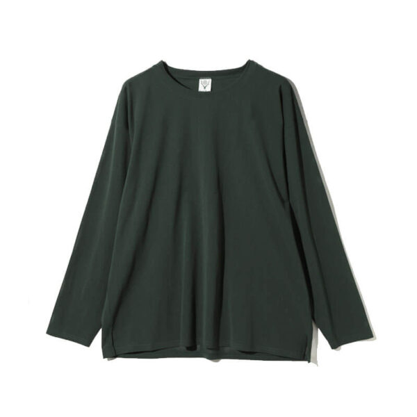 SOUTH2 WEST8 S.S. Crew Neck Shirt - Dark Green